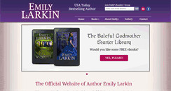 Desktop Screenshot of emilylarkin.com