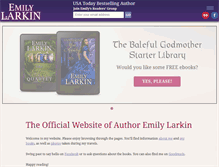 Tablet Screenshot of emilylarkin.com